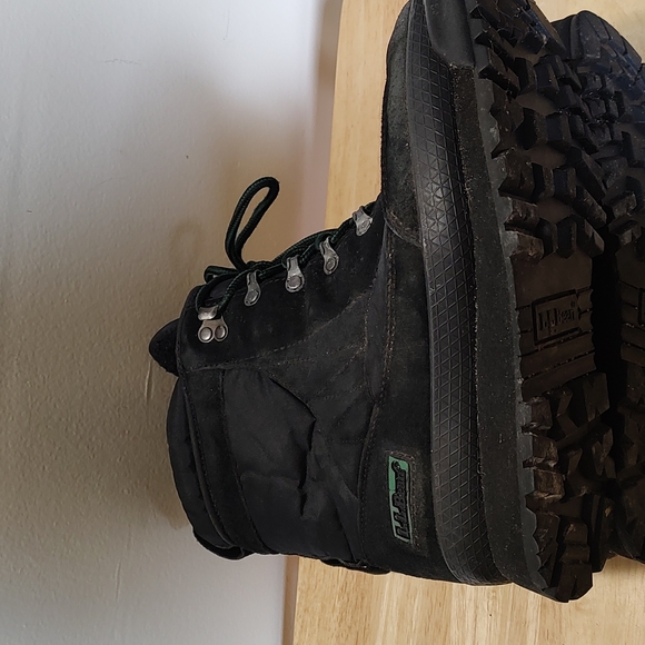 LL Bean Snow Boots Kids size 7 Black Warm Thinsulate - Picture 10 of 10